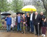 Harry Davies at Agecroft Colliery Memorial
